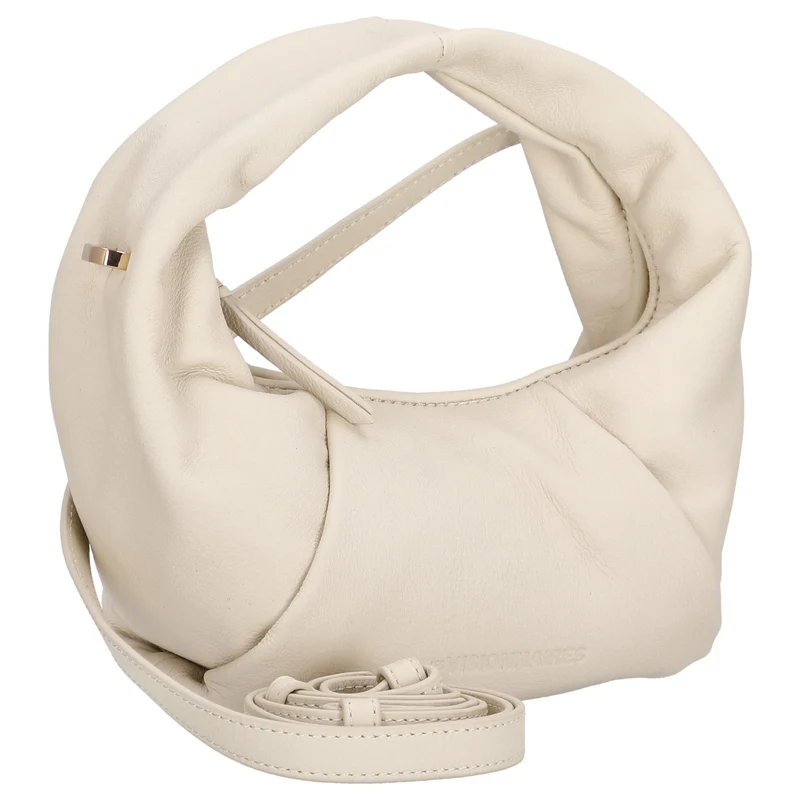 Les Visionnaires Greta Mini Essential Soft Grainy - Bolso bandolera 23 cm (vanilla)