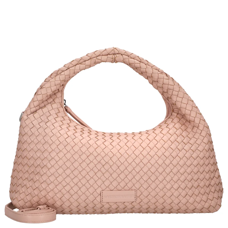 Les Visionnaires Sadie Grande Weave Silky - Bolso de mano 40 cm (rose quartz)