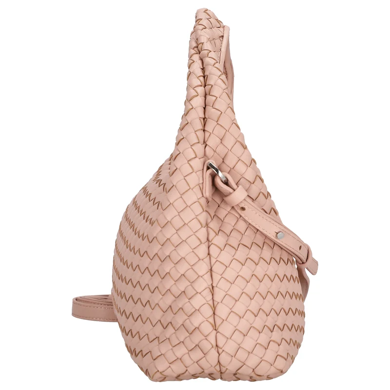 Les Visionnaires Sadie Grande Weave Silky - Bolso de mano 40 cm (rose quartz)