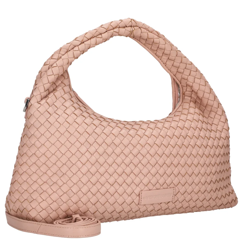 Les Visionnaires Sadie Grande Weave Silky - Bolso de mano 40 cm (rose quartz)