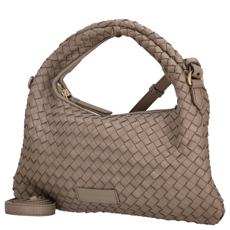 Les Visionnaires Sadie Weave Silky - Bolso de mano 37 cm (cappuccino beige)