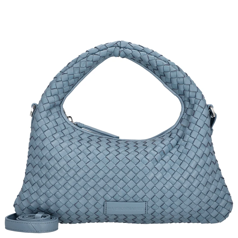 Les Visionnaires Sadie Weave Silky - Bolso de mano 37 cm (celeste)
