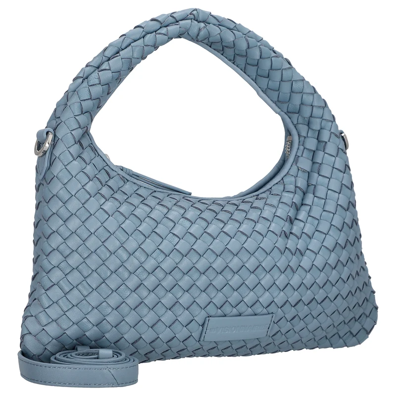 Les Visionnaires Sadie Weave Silky - Bolso de mano 37 cm (celeste)
