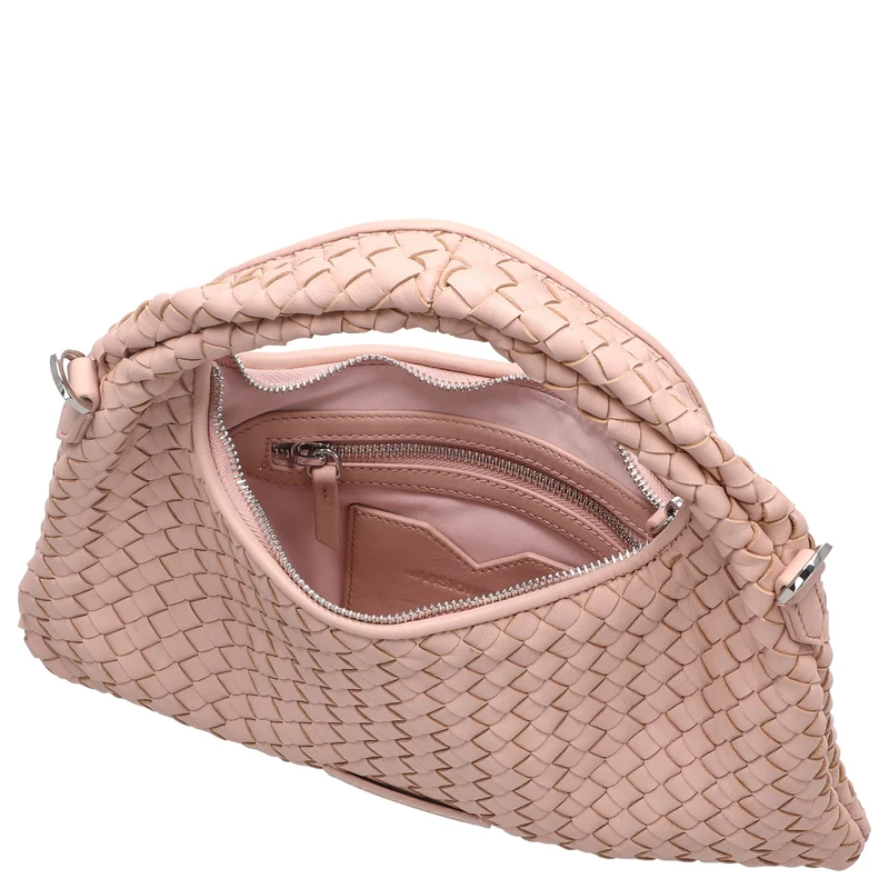 Les Visionnaires Sadie Weave Silky - Bolso de mano 37 cm (rose quartz)