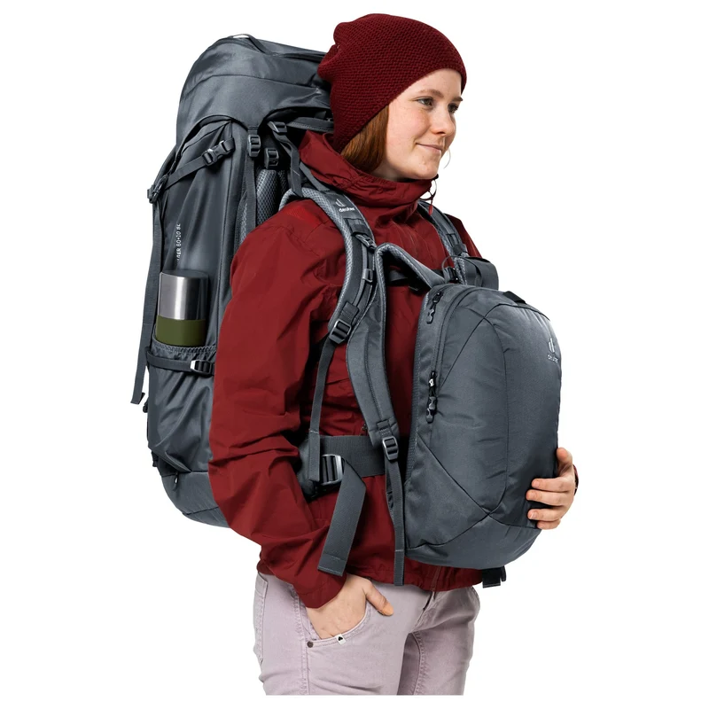 Deuter Voyager 60+10 SL - Mochila de viaje para mujer 13" 80 cm (black)