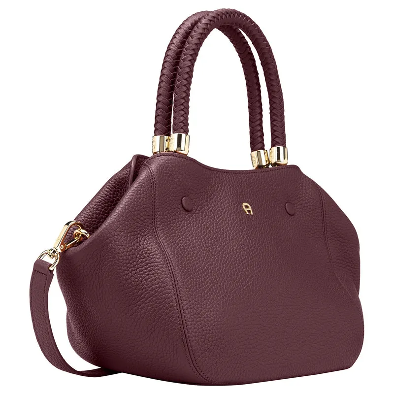 Aigner Carre Soft - Bolso de mano M 35 cm (port red)