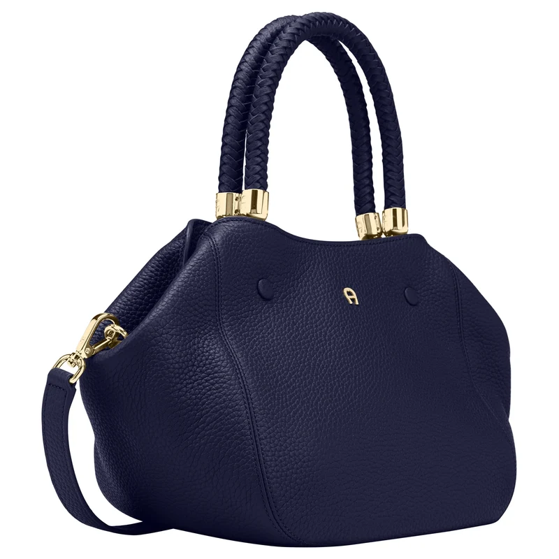 Aigner Carre Soft - Bolso de mano M 35 cm (cosmic blue)