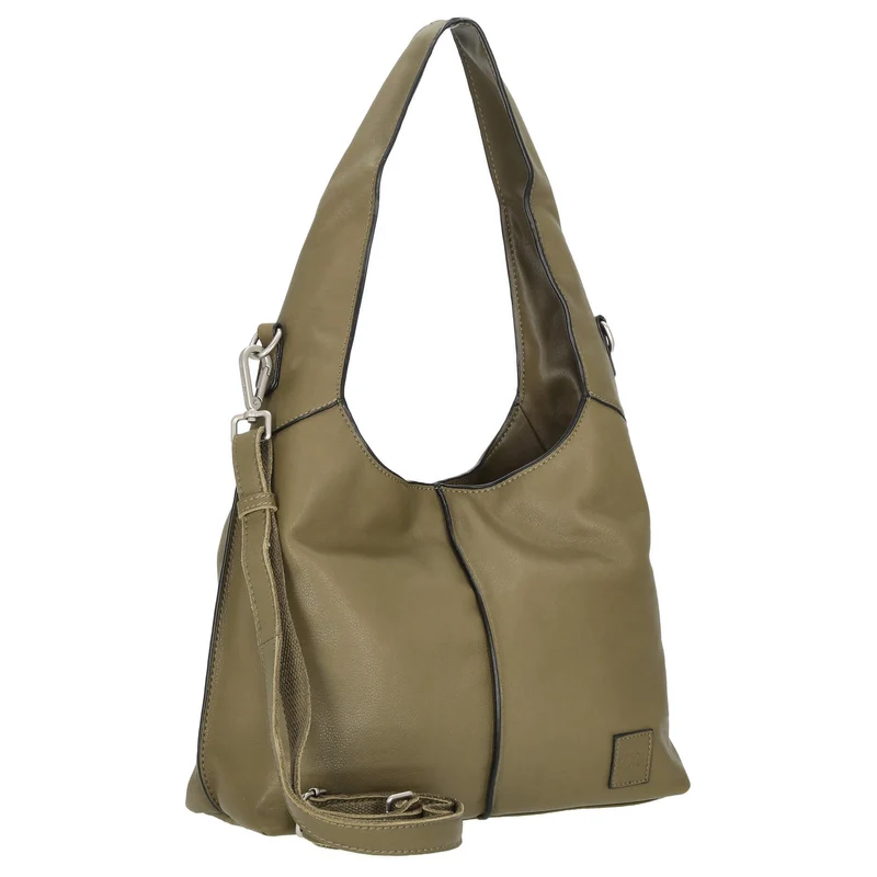 FREDsBRUDER FB122 Mini Hobo - Bolso bandolera 24 cm (olive green)