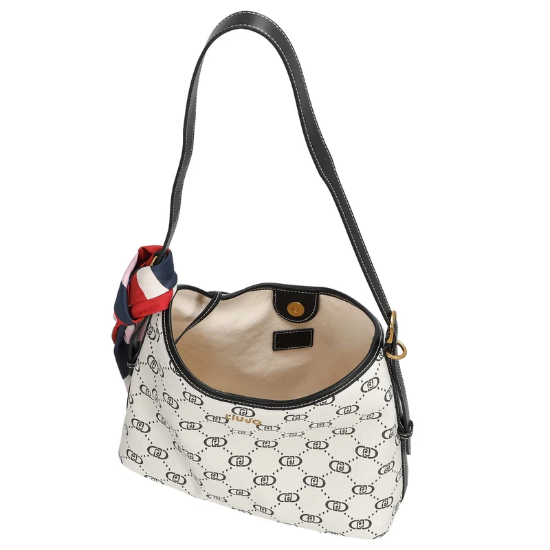 Liu Jo Selda Hobo - Bolso de hombro M 29 cm (cream)