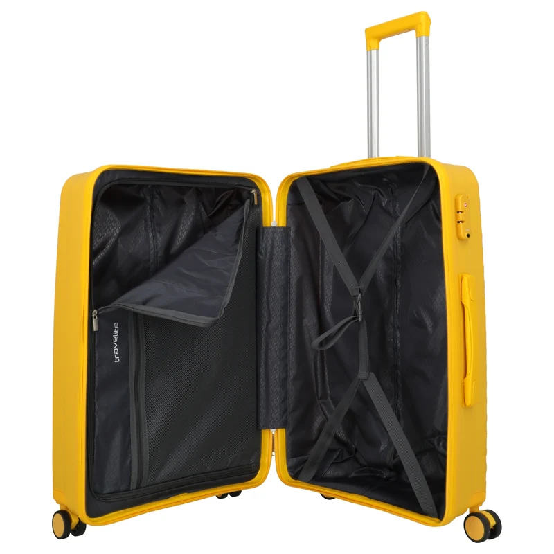 Travelite Pacific - Trolley de 4 ruedas 67 cm (yellow)