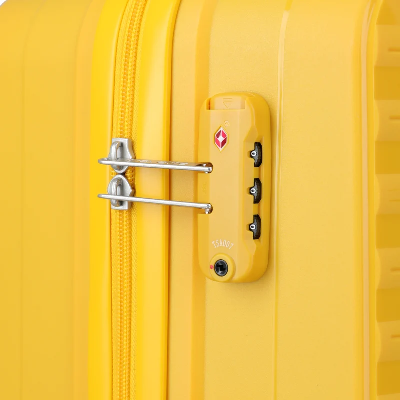 Travelite Pacific - Trolley de 4 ruedas 67 cm (yellow)