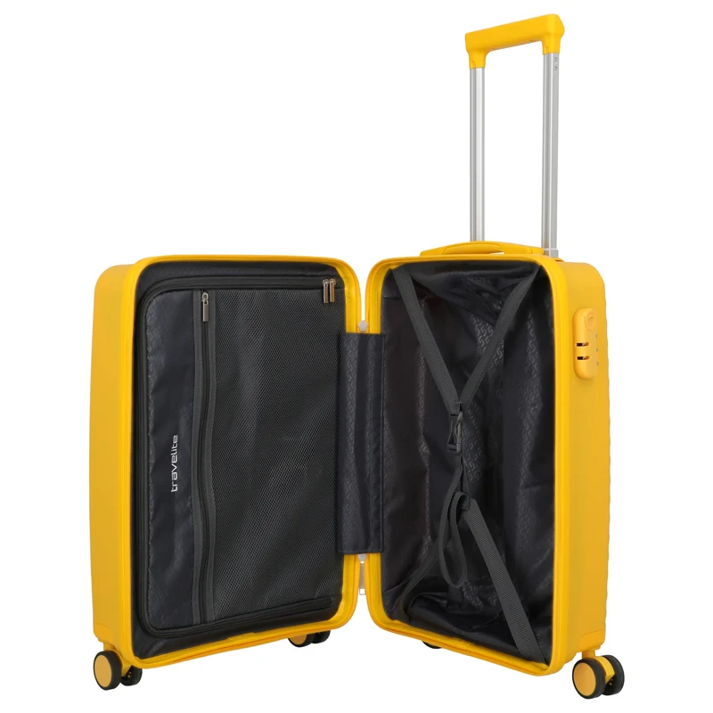 Travelite Pacific - Trolley de cabina con 4 ruedas 55 cm (yellow)