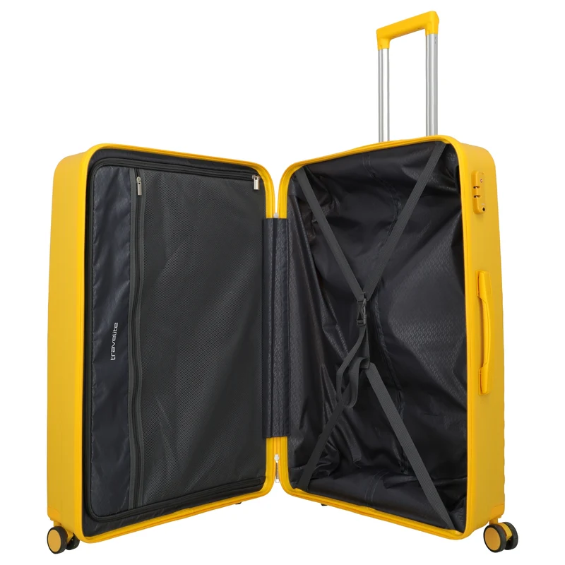 Travelite Pacific - Trolley de 4 ruedas 78 cm (yellow)