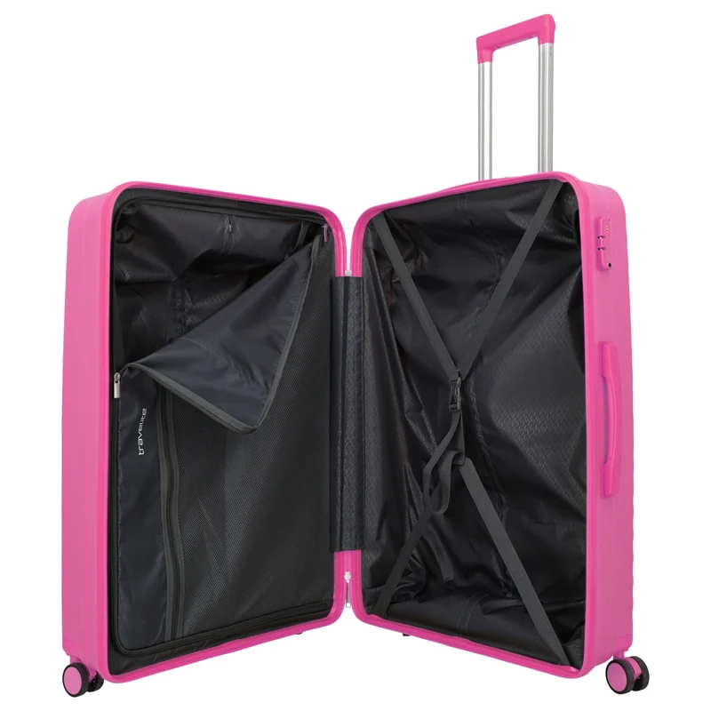 Travelite Pacific - Trolley de 4 ruedas 78 cm (pink)