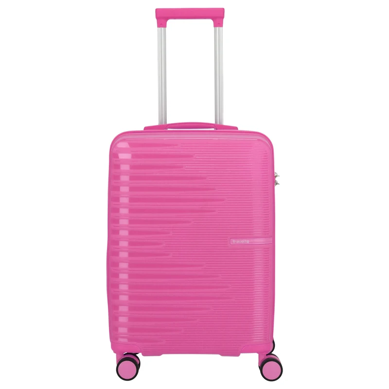 Travelite Pacific - Trolley de cabina con 4 ruedas 55 cm (pink)