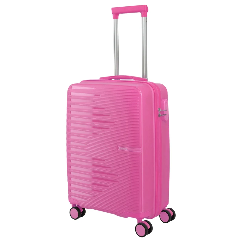 Travelite Pacific - Trolley de cabina con 4 ruedas 55 cm (pink)