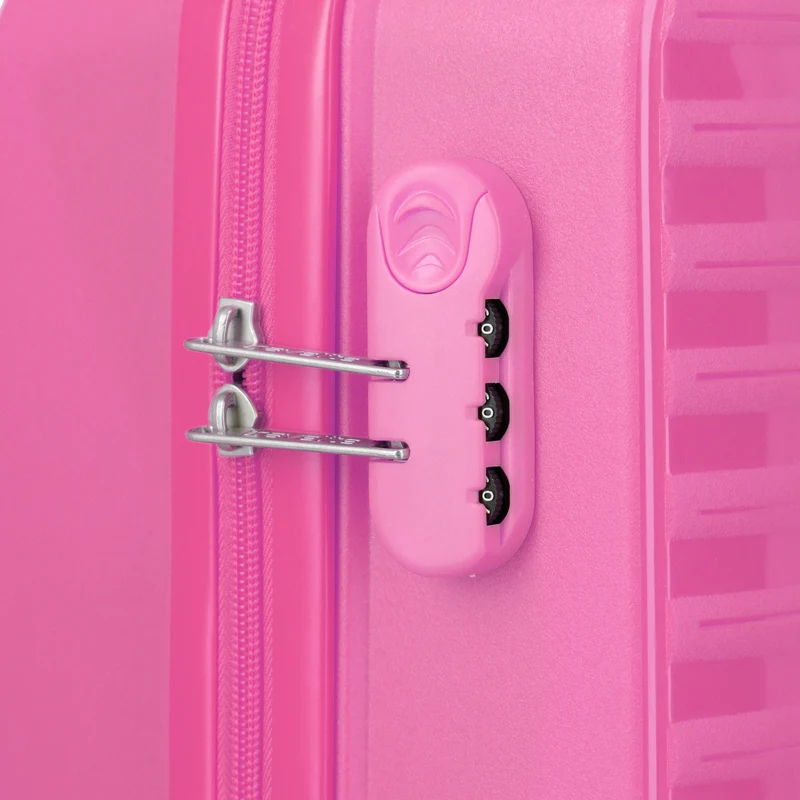 Travelite Pacific - Trolley de cabina con 4 ruedas 55 cm (pink)