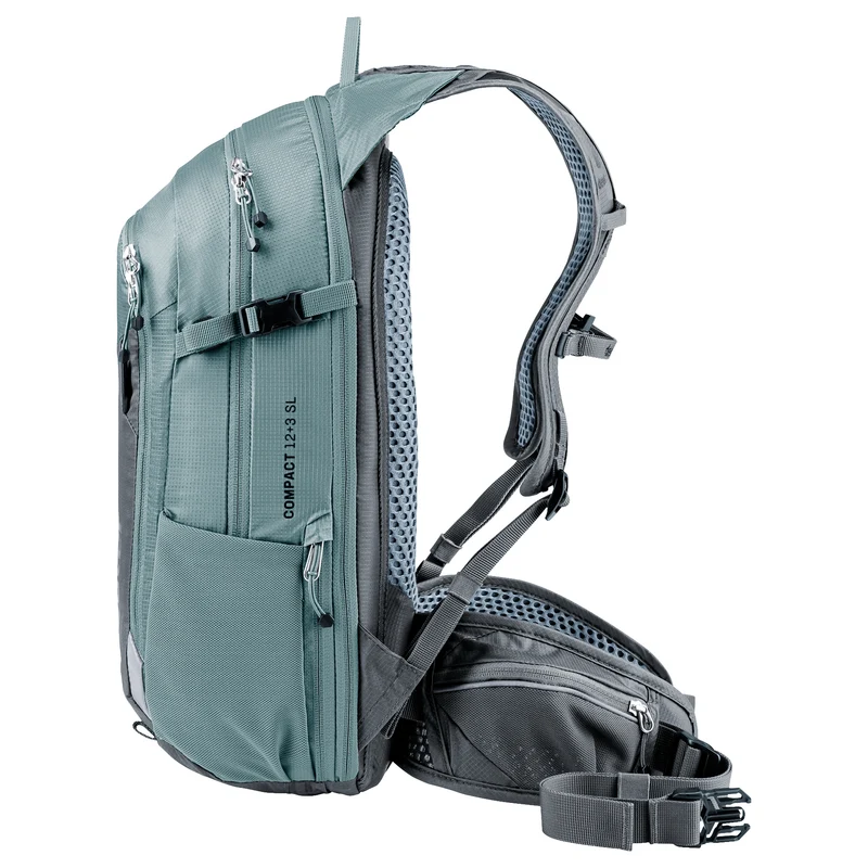 Deuter Compact 12+3 SL - Mochila de ciclismo para mujer 44 cm (graphite-shale)