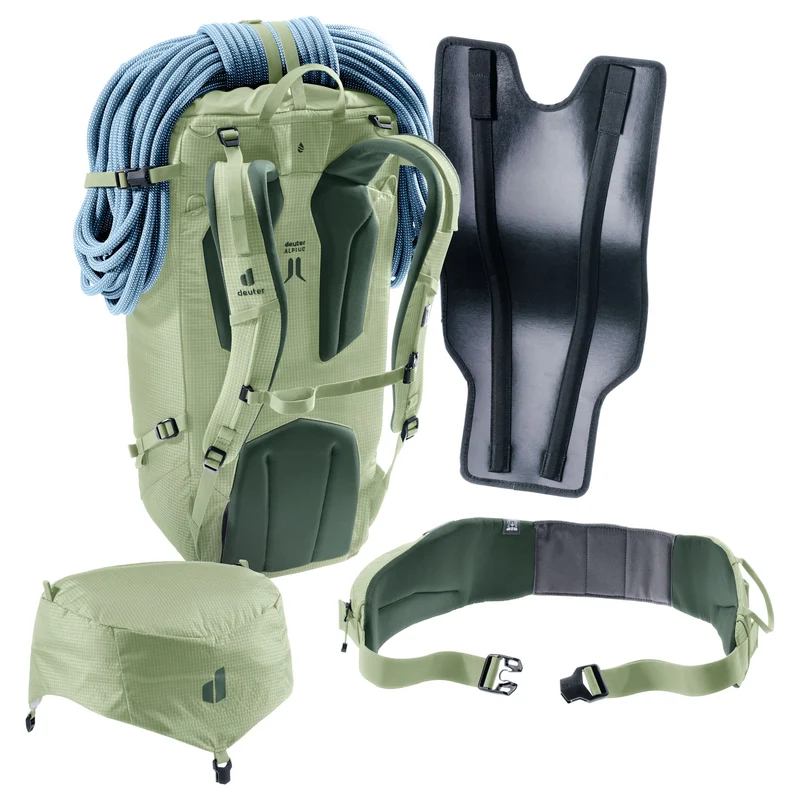 Deuter Guide 34+6 - Mochila de senderismo 66 cm (grove-ivy)