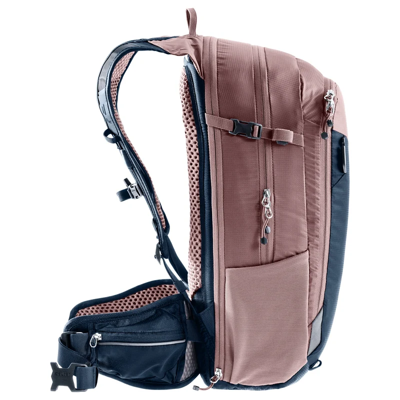 Deuter Compact 14+3 - Mochila de ciclismo 48 cm (ink-ashrose)