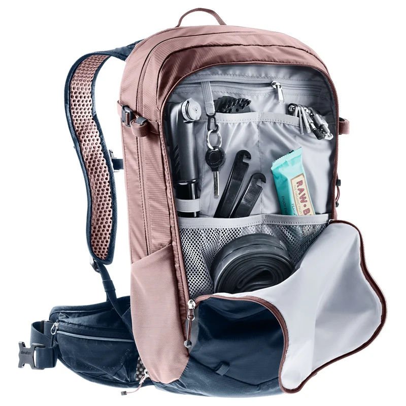 Deuter Compact 14+3 - Mochila de ciclismo 48 cm (ink-ashrose)