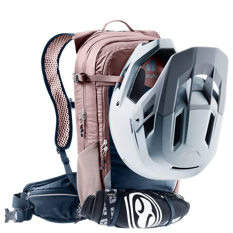 Deuter Compact 14+3 - Mochila de ciclismo 48 cm (ink-ashrose)