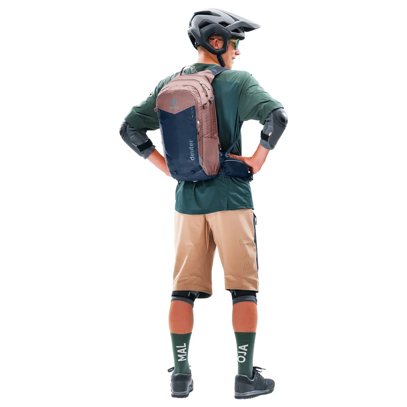 Deuter Compact 14+3 - Mochila de ciclismo 48 cm (ink-ashrose)