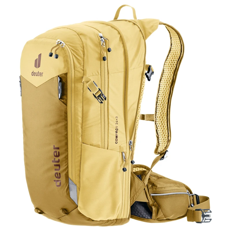 Deuter Compact 14+3 - Mochila de ciclismo 48 cm (savanna-dune)