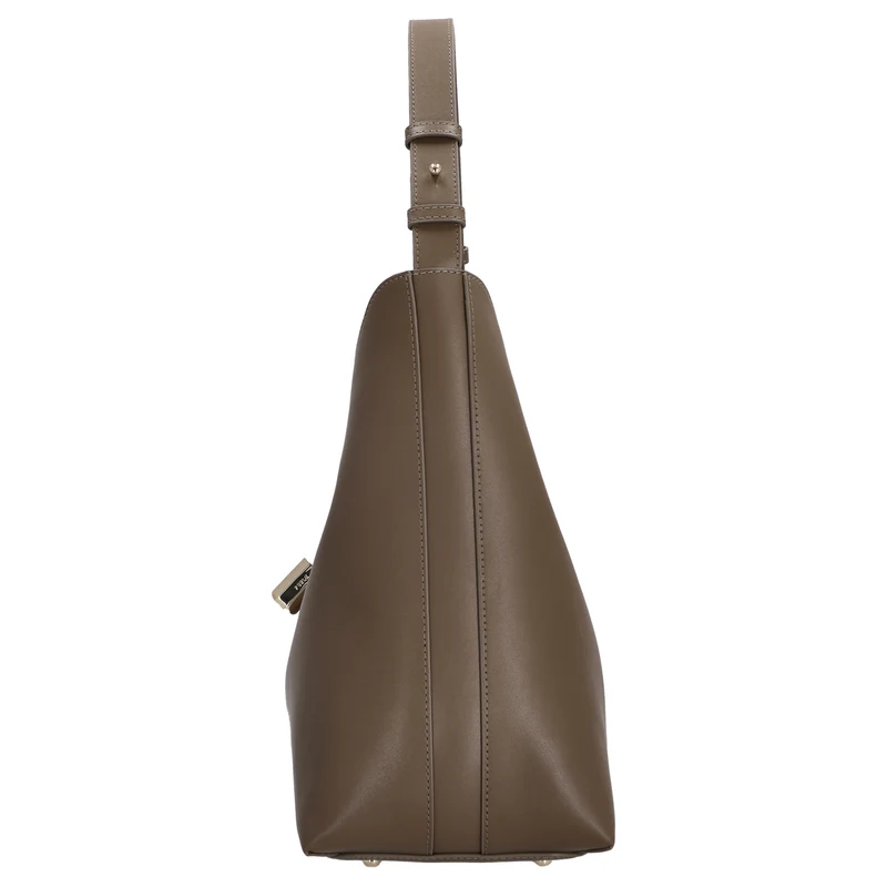 Furla Goccia M Hobo - Bolso bandolera 30.5 cm (muddy gray)