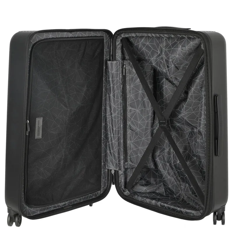 Mandarina Duck Tank Case - Trolley de 4 ruedas 70 cm M ampliable (black)