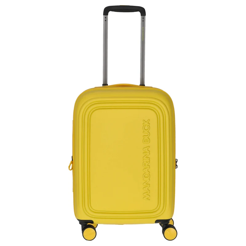 Mandarina Duck Logoduck+ - Trolley de cabina con 4 ruedas 55 cm S expandible (duck yellow)