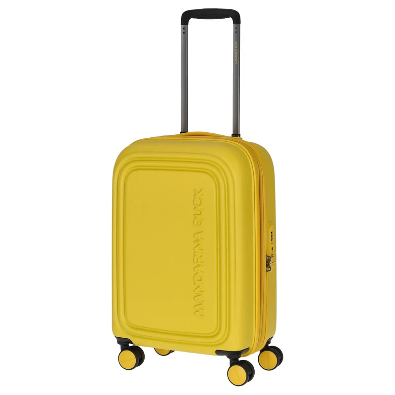 Mandarina Duck Logoduck+ - Trolley de cabina con 4 ruedas 55 cm S expandible (duck yellow)