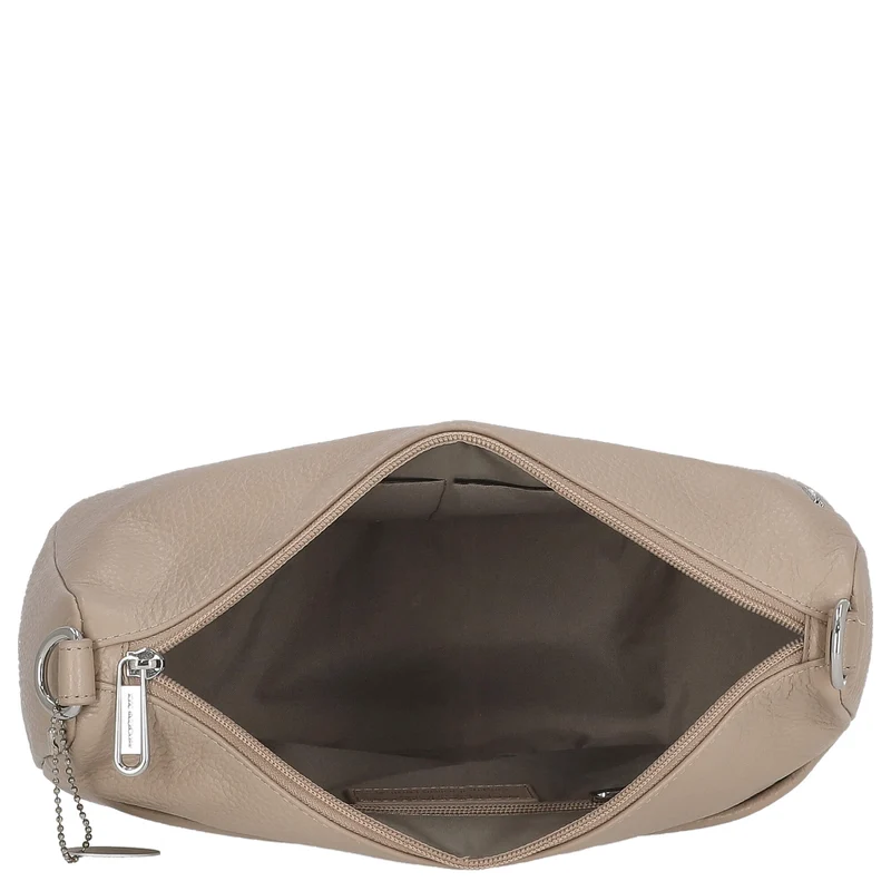 Mandarina Duck Mellow Leather Hobo - Bolso bandolera 28.5 cm (warm taupe)