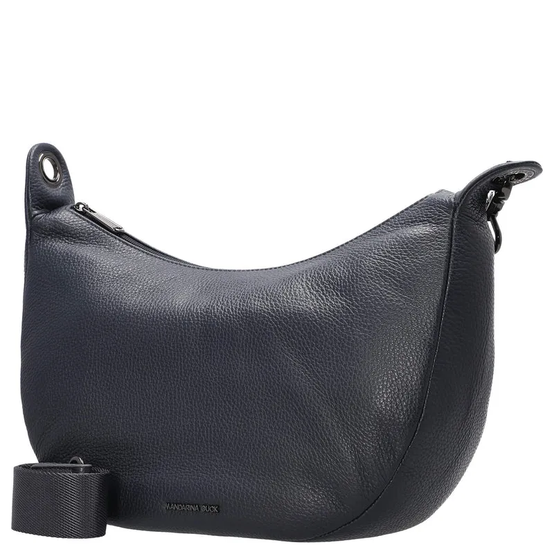 Mandarina Duck Mellow Leather - Bolso bandolera S 35 cm (dress blue)