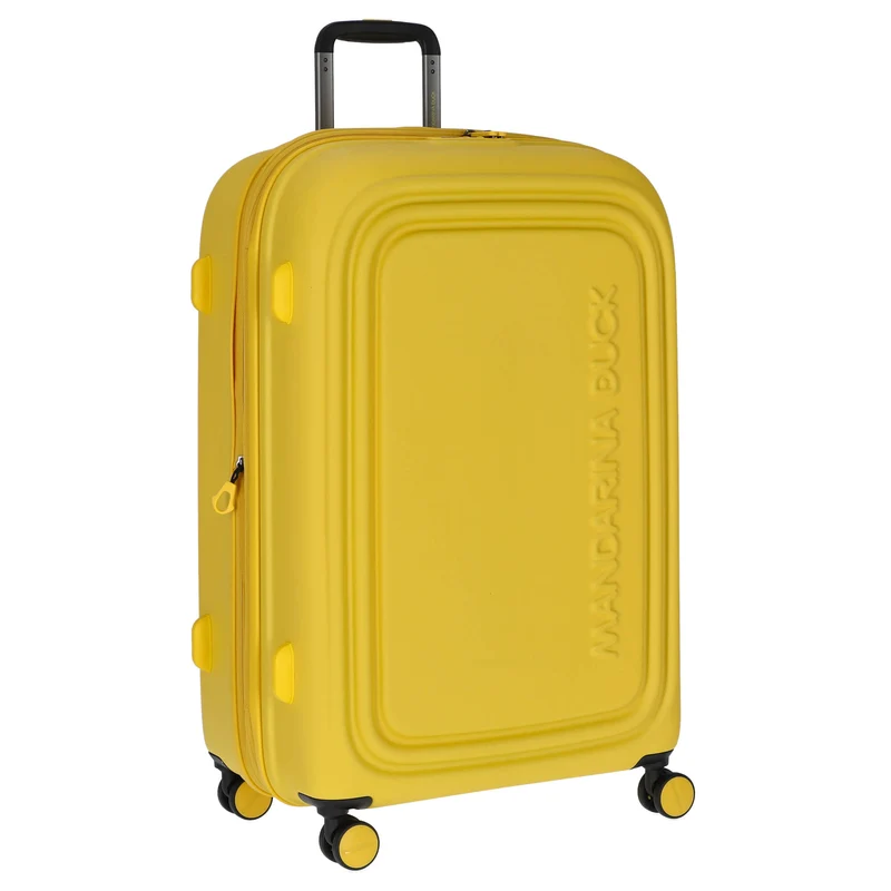 Mandarina Duck Logoduck+ - Trolley de 4 ruedas 74 cm L expandible (duck yellow)