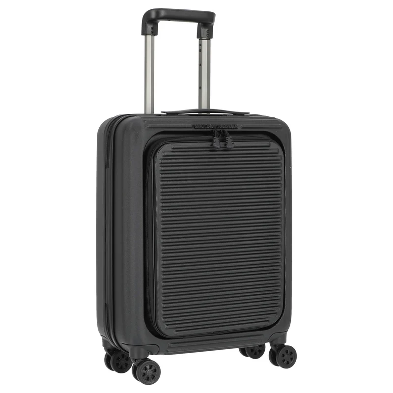 Mandarina Duck Tank Case - Trolley de 4 ruedas con bolsillo delantero 55 cm (black)