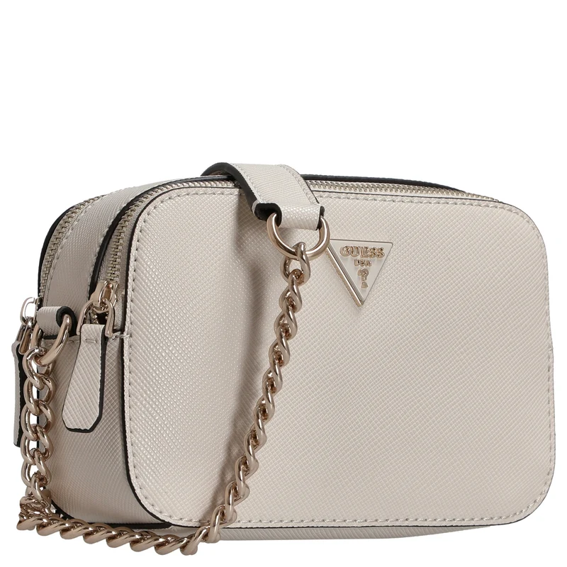 Guess Noelle II Camera - Bolso bandolera 20 cm (bone)