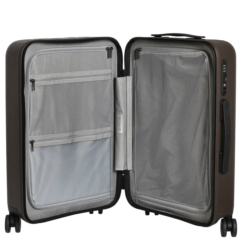 NINETYGO Touch - Trolley de cabina con 4 ruedas S 55 cm (braun)
