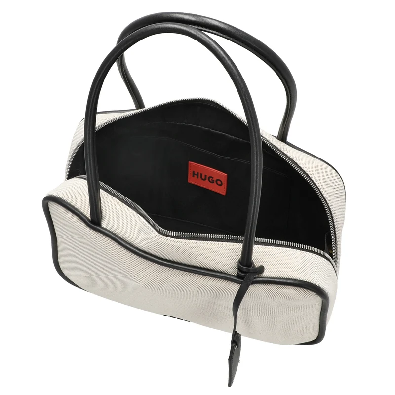 HUGO Jodi C Duffle - Bolso de hombro 32 cm (open white)