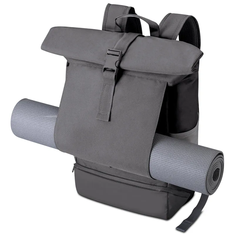 Johnny Urban Allen XL - Mochila Rolltop 49 cm (dark grey)
