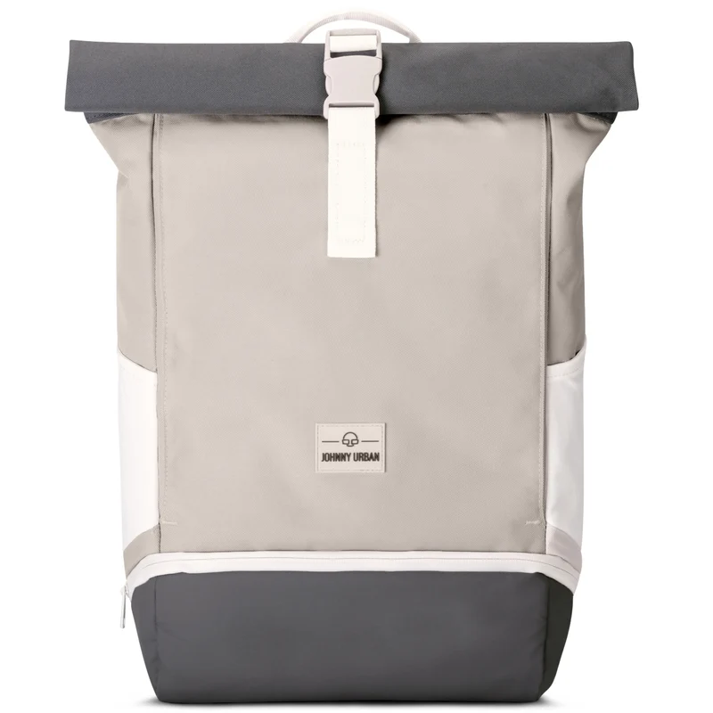 Johnny Urban Allen Medium - Mochila Rolltop 40 cm (sand grey)