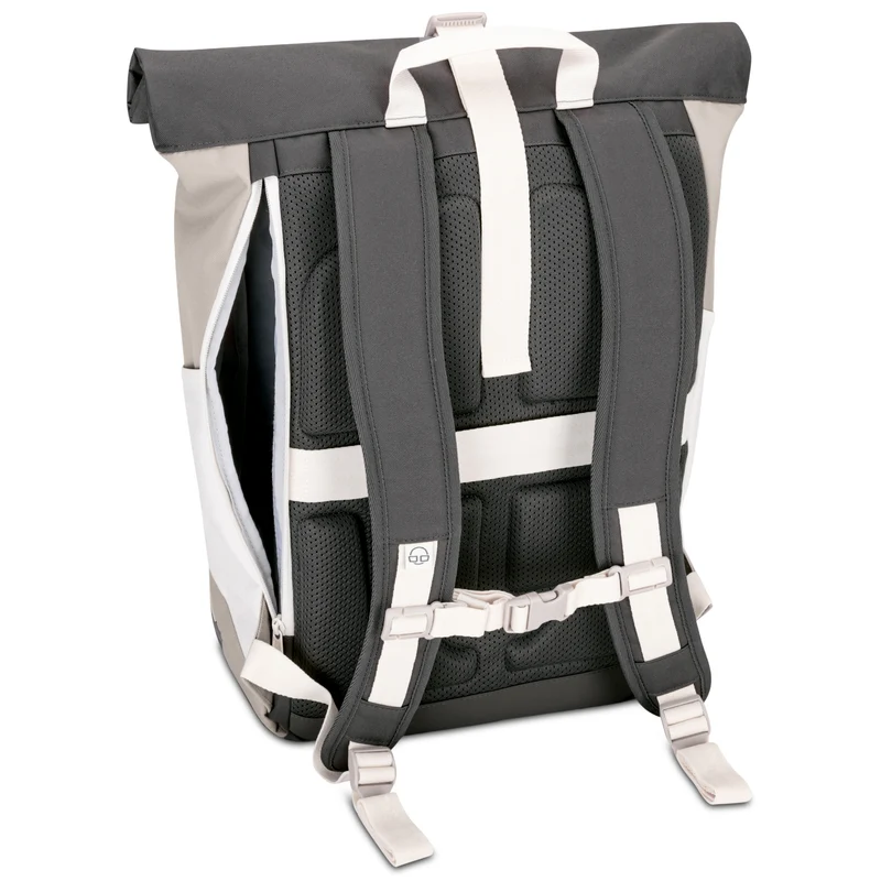 Johnny Urban Allen Medium - Mochila Rolltop 40 cm (sand grey)