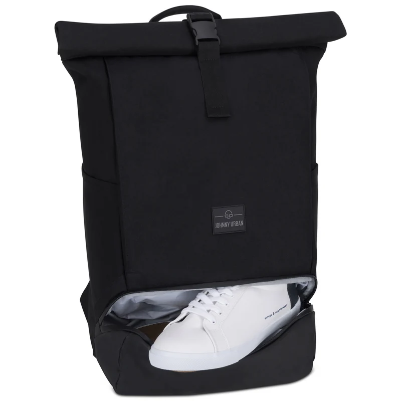 Johnny Urban Allen Large - Mochila Rolltop 45 cm (black)