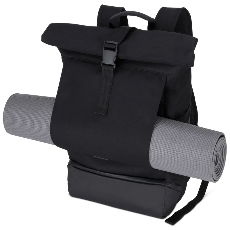 Johnny Urban Allen Large - Mochila Rolltop 45 cm (black)