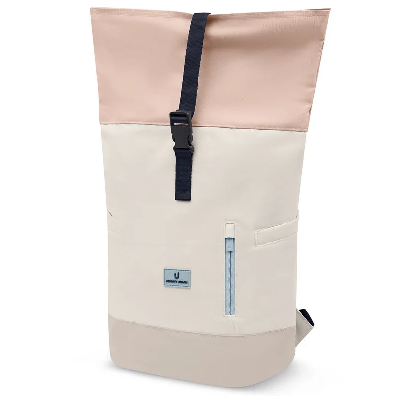 Johnny Urban Luca Small - Mochila Rolltop 36 cm (sand-rose)