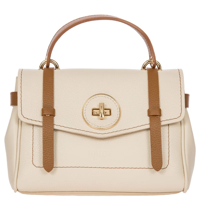 Brics Ninfea - Bolso de mano 25 cm (cream/caramel)