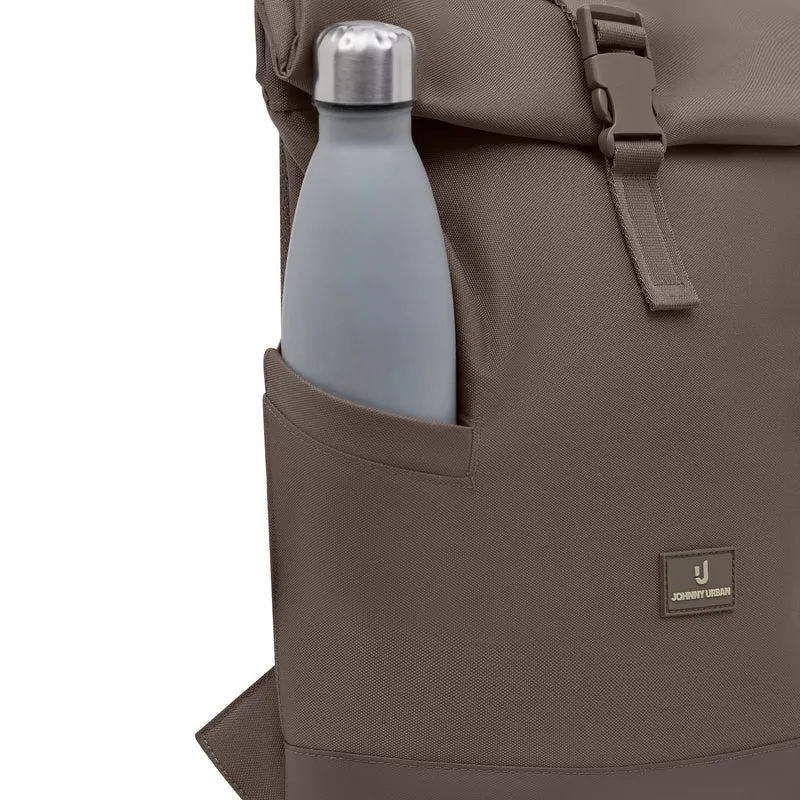 Johnny Urban Luca Small - Mochila enrollable 36 cm (brown)