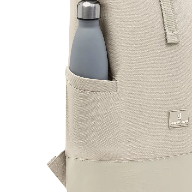 Johnny Urban Luca Medium - Mochila Rolltop 42 cm (sand)