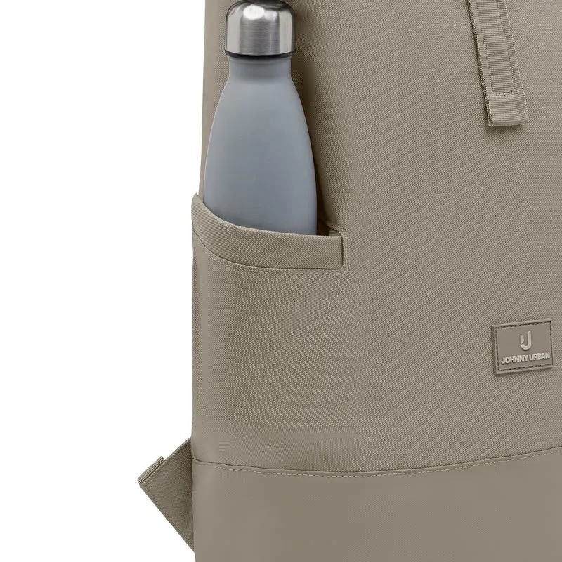 Johnny Urban Luca Medium - Mochila rolltop 42 cm (desert grey)
