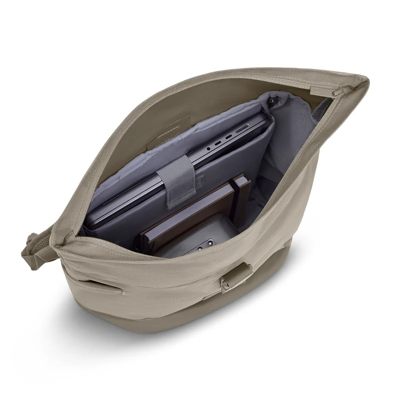 Johnny Urban Luca Medium - Mochila rolltop 42 cm (desert grey)